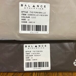 2 Balance Athletica Form Bras